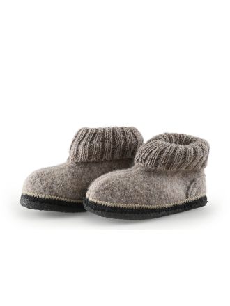 Bergstein Pantoffels Beige 338722
 Maat 21
 