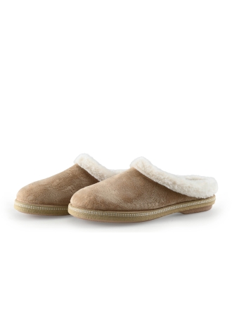 Cypres Pantoffels Cognac 338812
 Maat 40
 