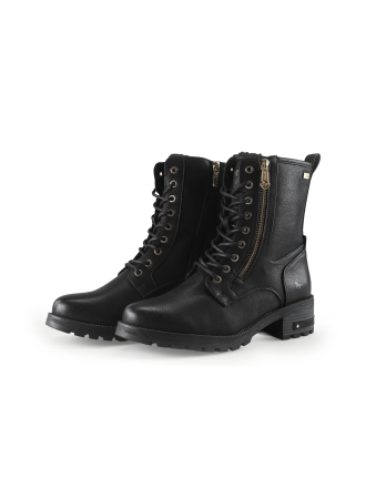Mustang Veterboots Zwart 338971
 Maat 39
 
