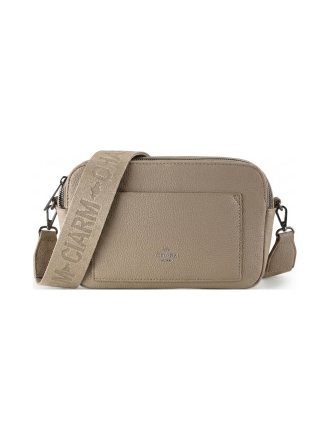 Charm London Handtas Beige 338995
 Maat standaard
 
