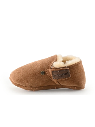 Warmbat Pantoffels Cognac 339097
 Maat 28
 