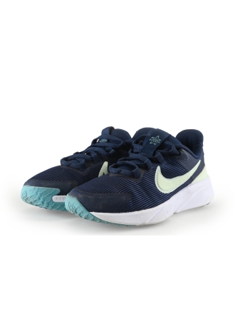 Nike Sneakers Blauw 339166
 Maat 32
 