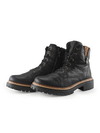 Rieker Veterboots Zwart 339246
 Maat 43
 
