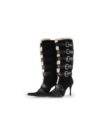 Jeffrey Campbell Laarzen Zwart 339298
 Maat 36
 