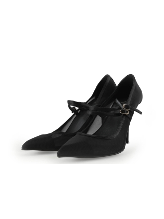 Jeffrey Campbell Pumps Zwart 339375
 Maat 40
 
