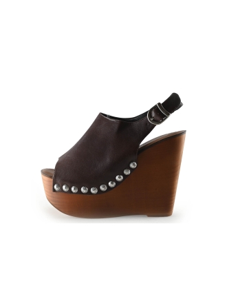 Jeffrey Campbell Sleehakken Bruin 339486
 Maat 40
 
