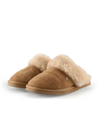 Warmbat Pantoffels Cognac 339761
 Maat 40
 