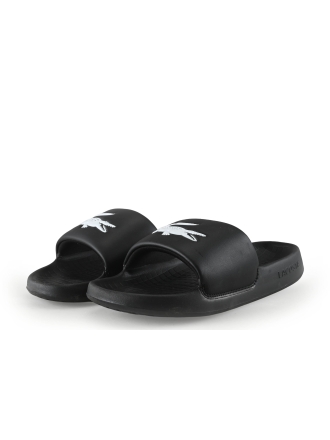 Lacoste Slippers Zwart 339782
 Maat 40½
 
