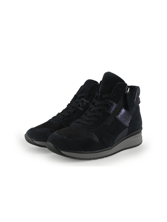 Gabor Hoge sneakers Zwart 340106
 Maat 39
 