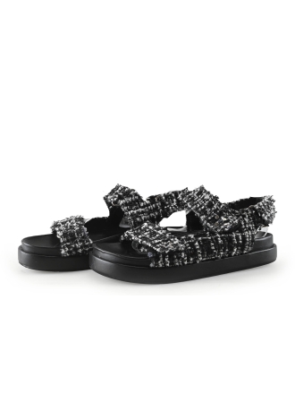 Sacha Sandalen Zwart 340221
 Maat 37
 