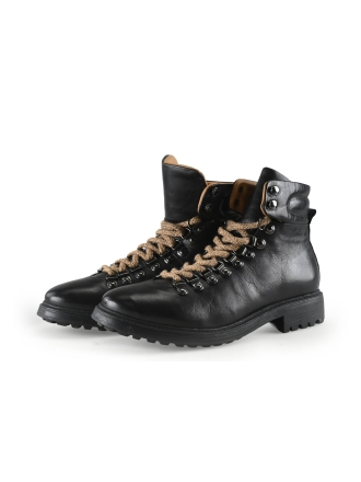 Stefano Lauran Veterboots Zwart 340297
 Maat 42
 