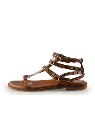 Stefano Lauran Sandalen Cognac 340330
 Maat 38
 