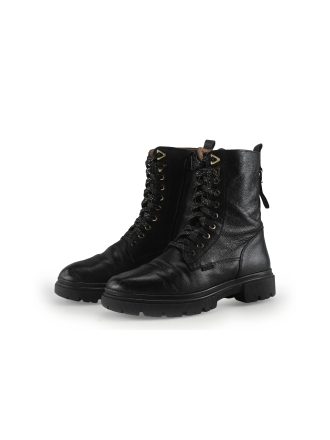 Braqeez Veterboots Zwart 340408
 Maat 37
 