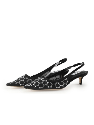 Steve Madden Slingbacks Zwart 340580
 Maat 38
 