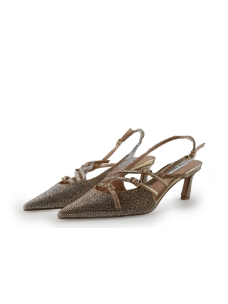 Steve Madden Pumps Goud 340612
 Maat 38½
 