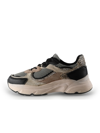 Poelman Sneakers Beige 340700
 Maat 38
 