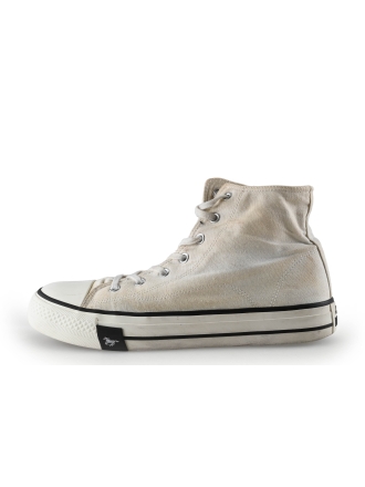 Mustang Hoge sneakers Wit 340795
 Maat 41
 