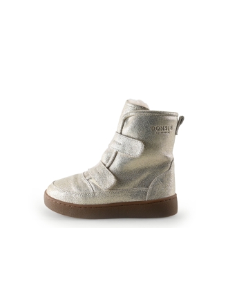 Donsje Amsterdam Enkellaarzen Zilver 340946
 Maat 26
 