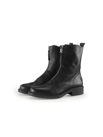 Shabbies Amsterdam Biker boots Zwart 341121
 Maat 39
 