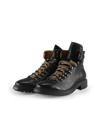 Stefano Lauran Veterboots Zwart 341125
 Maat 45
 