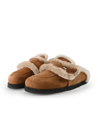 Nubikk Pantoffels Beige 341136
 Maat 39
 