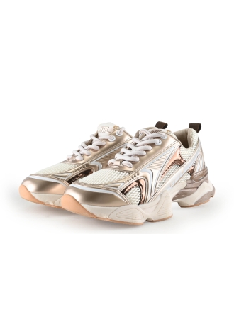 Steve Madden Sneakers Zilver 341138
 Maat 38
 