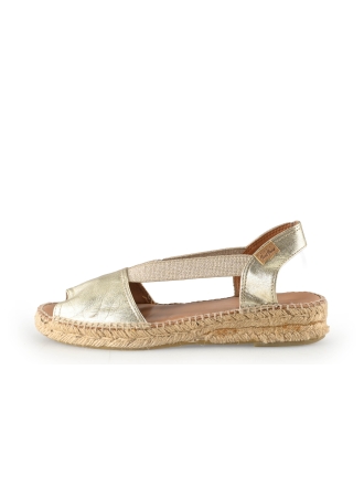 Toni Pons Espadrilles Goud 341227
 Maat 41
 