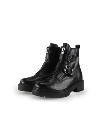 Poelman Biker boots Zwart 341276
 Maat 38
 