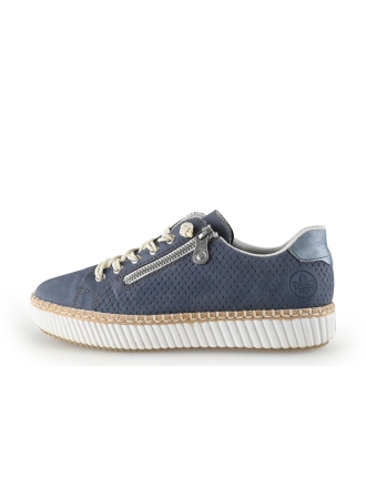 Rieker Veterschoenen Blauw 341375
 Maat 37
 
