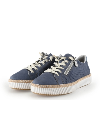 Rieker Veterschoenen Blauw 341375
 Maat 37
 