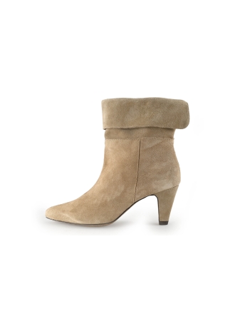 Manfield Enkellaarzen Beige 341472
 Maat 39
 