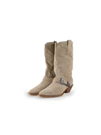 Notre-V Cowboy laarzen Beige 341522
 Maat 38
 