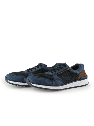 Rieker Sneakers Blauw 341788
 Maat 45
 