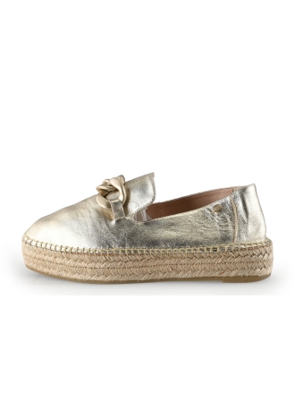 Fred de La Bretoniere Espadrilles Goud 341789
 Maat 38
 