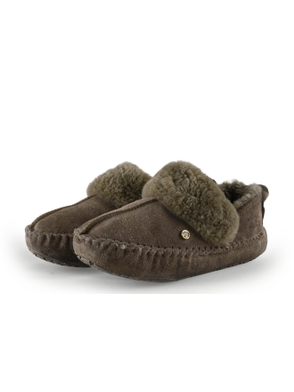 Warmbat Pantoffels Bruin 341919
 Maat 36
 