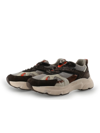 Poelman Sneakers Bruin 342105
 Maat 39
 