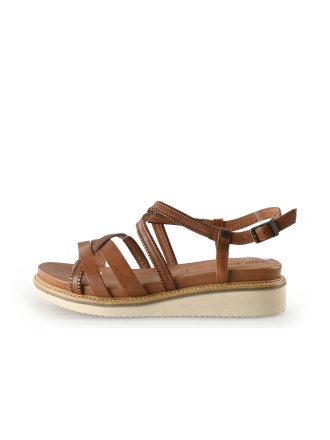 No Stress Sandalen Cognac 342255
 Maat 39
 