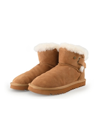 Warmbat Sneeuwlaarzen Cognac 342364
 Maat 41
 