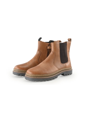 Muyters Chelsea boots Cognac 342378
 Maat 31
 