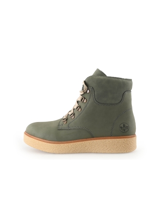 Rieker Veterboots Groen 342379
 Maat 40
 