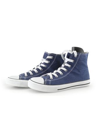 Creeks Hoge sneakers Blauw 342559
 Maat 39
 