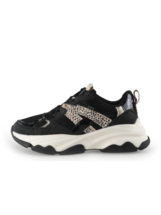 Poelman Sneakers Zwart 342589
 Maat 40
 