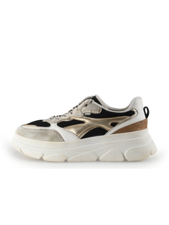 Poelman Sneakers Beige 342627
 Maat 39
 
