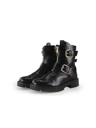 Poelman Biker boots Zwart 342635
 Maat 37
 
