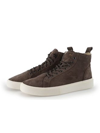 Blackstone Hoge sneakers Bruin 342680
 Maat 43
 