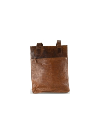 Manfield Schoudertas Cognac 342826
 Maat standaard
 