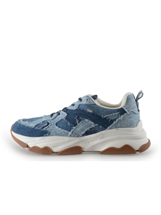 Poelman Sneakers Blauw 342841
 Maat 44
 