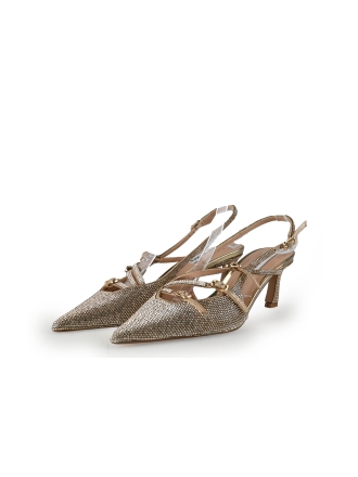 Steve Madden Pumps Goud 342919
 Maat 37½
 