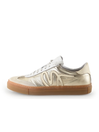 Manfield Sneakers Goud 342970
 Maat 41
 