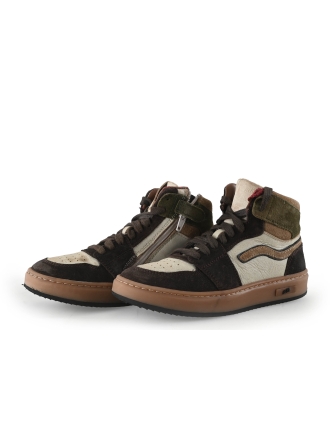 Sub55 Hoge sneakers Bruin 343042
 Maat 32
 